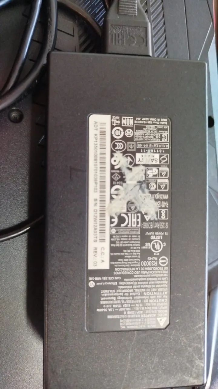 Notebook Acer Nitro 5 - Não funcionando 