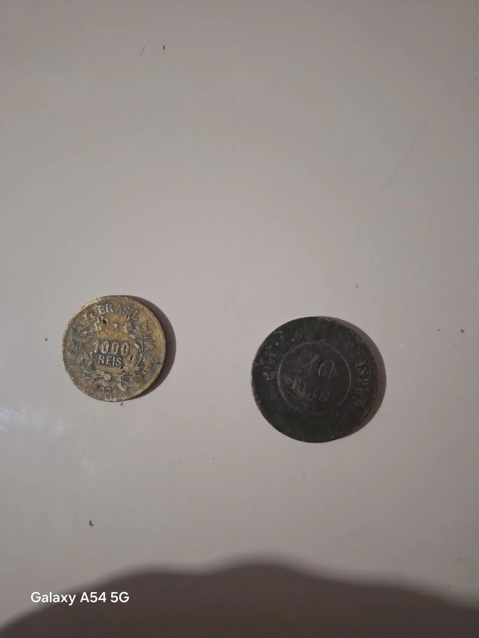 Moedas antigas 