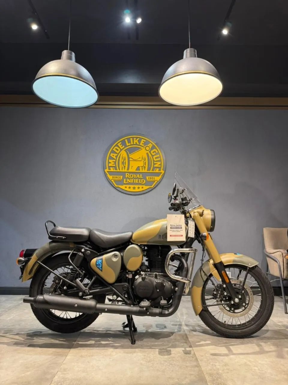 ROYAL ENFIELD CLASSIC 350 COMMANDO SAND - Foto 3