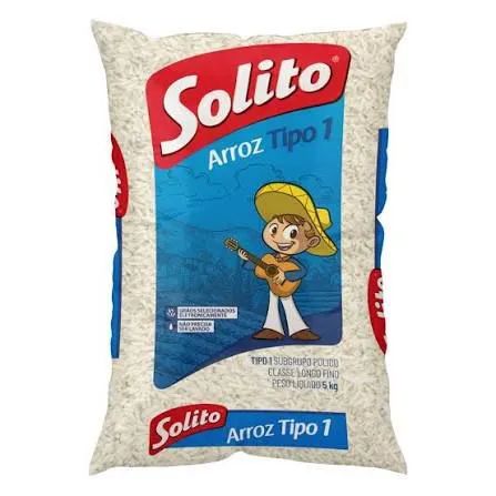 Arroz Solto Tipo 1 Pacote 5kg