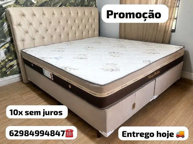 Cama Queen nova 