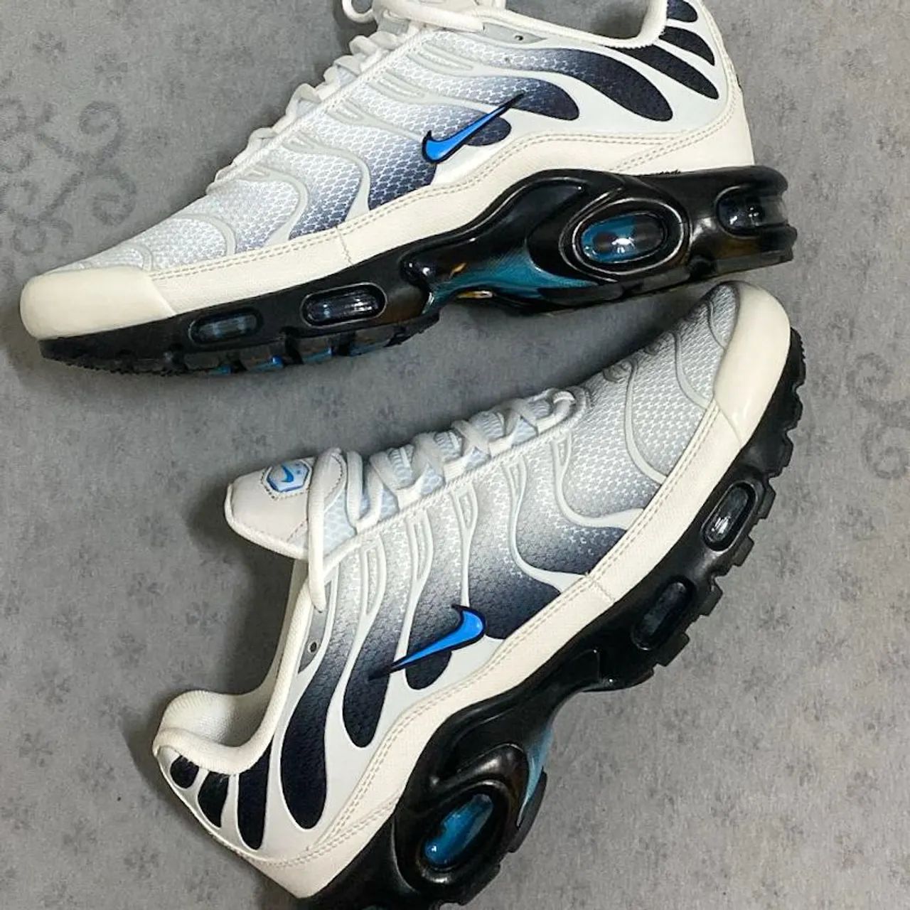 Nike Air Max Plus (TN) Platinum ? Dark Blue | Tam 42 - Foto 2