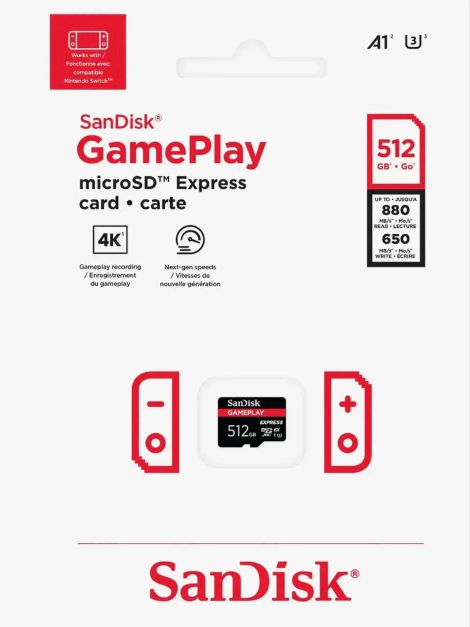 Cartão Micro SD Express 512gb - Foto 3
