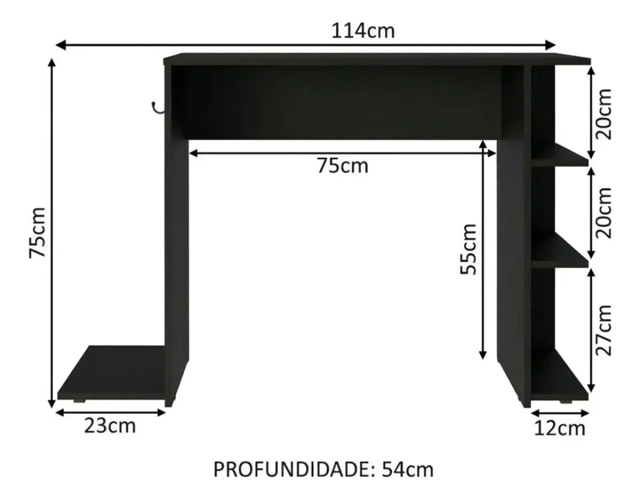 Mesa para computador gamer - Foto 2