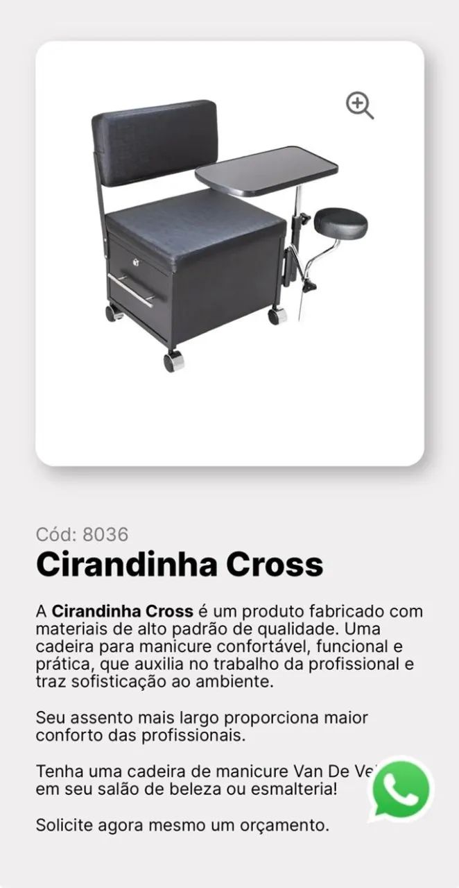 Van De Velde Cirandinha Cross - Manicure - Foto 3