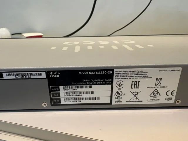 Switch Cisco SG220-26  - Foto 4