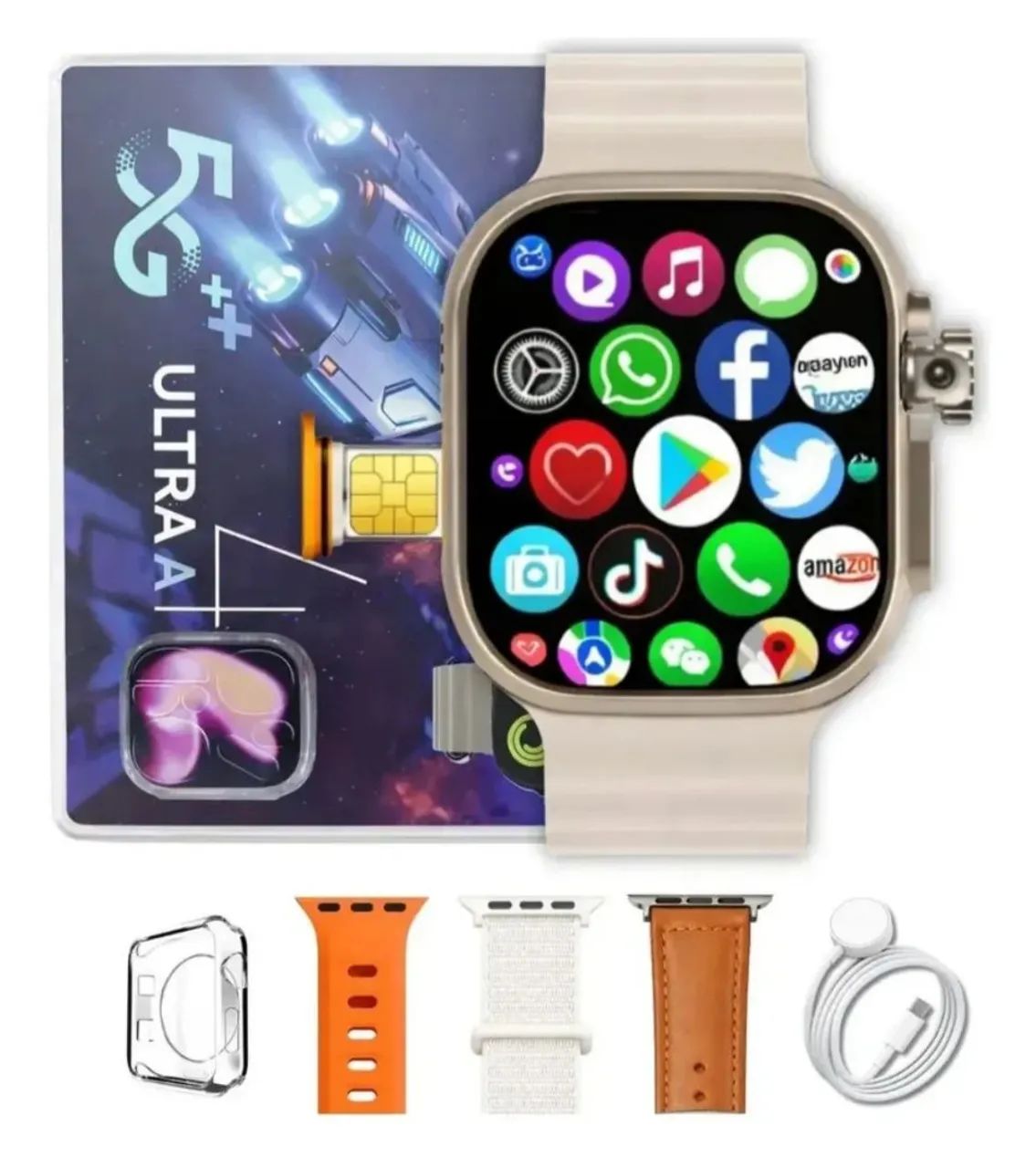 Smartwatch 5g, ultra 4 ia