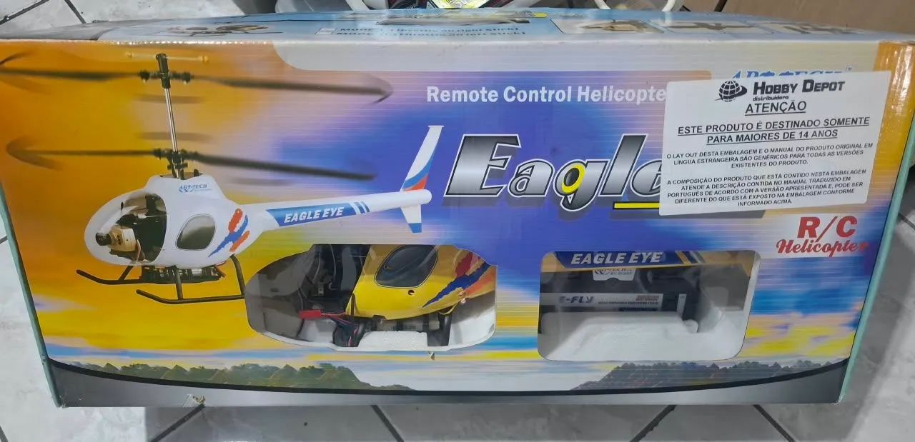 Helicóptero com controle remoto EAGLE EYE