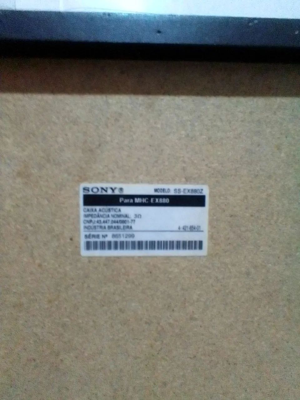 Par de Caixas Sony 3 ohms  - Foto 4