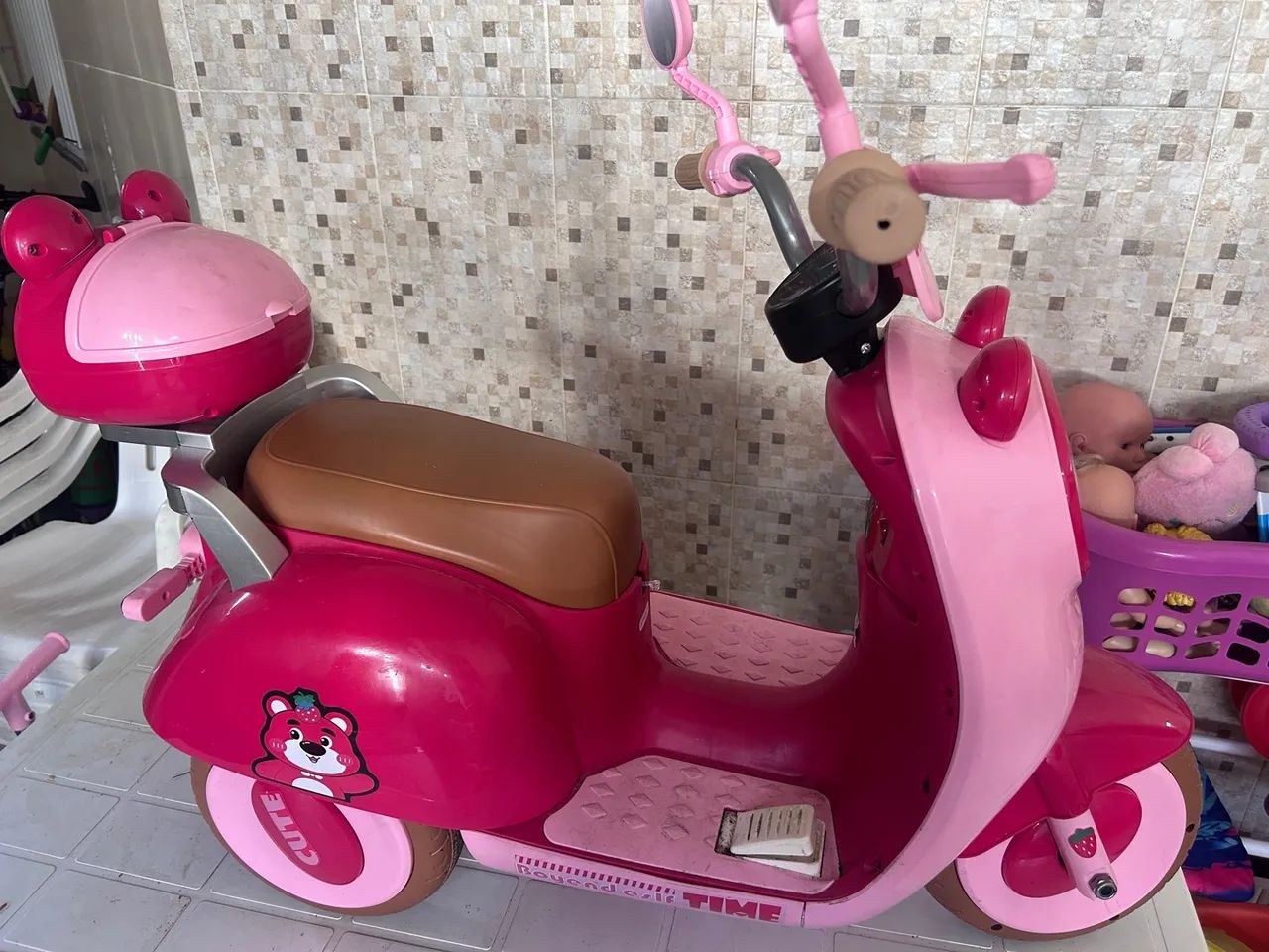 Moto elétrica infantil  - Foto 3