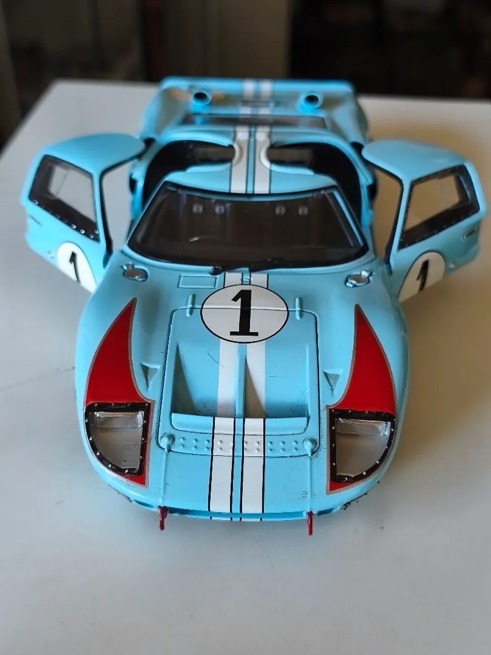 Veículo miniatura Shelby Ford GT-40 MK II - Foto 5