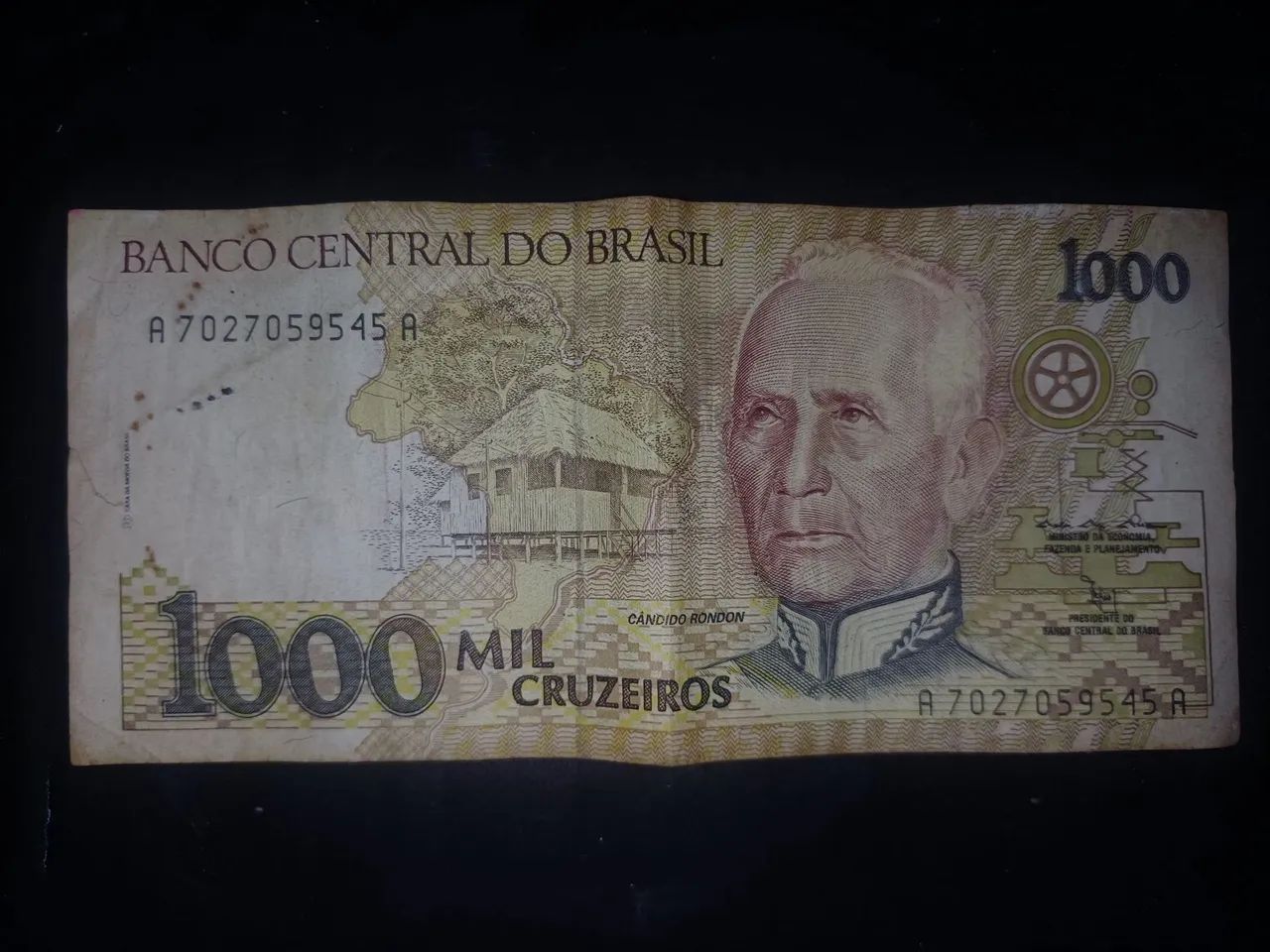Vendo cédulas antigas