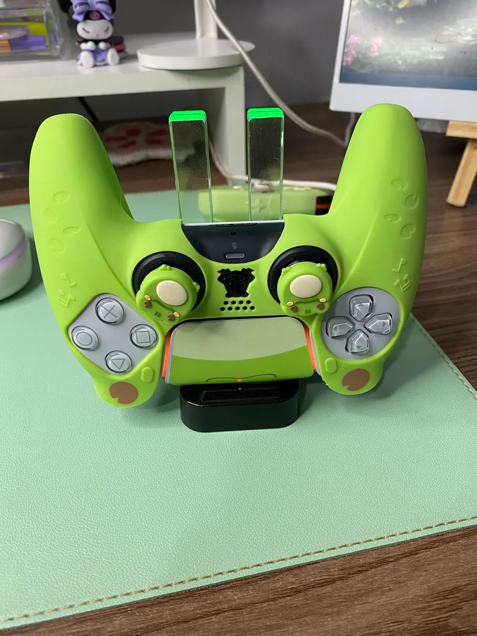 Dock de carregamento controles de Nintendo Switch/Dual Sense - Foto 6