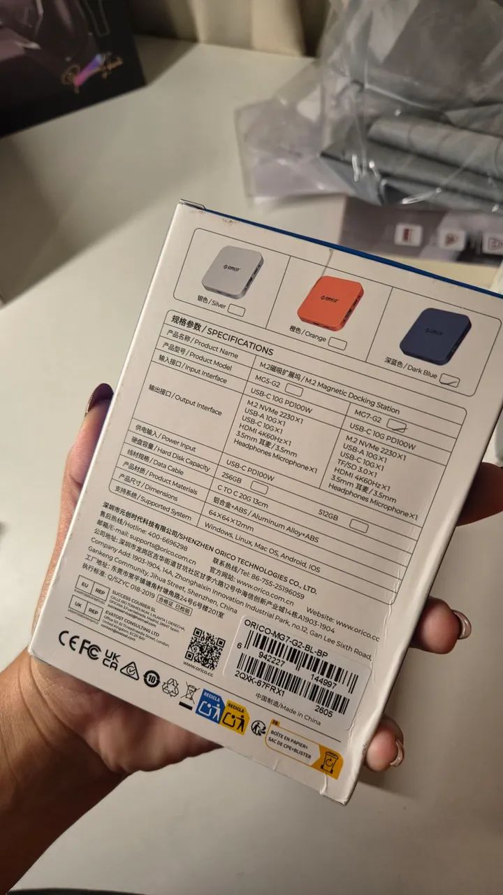 HUB Orico M2 G7 + Dock Ssd - Foto 3