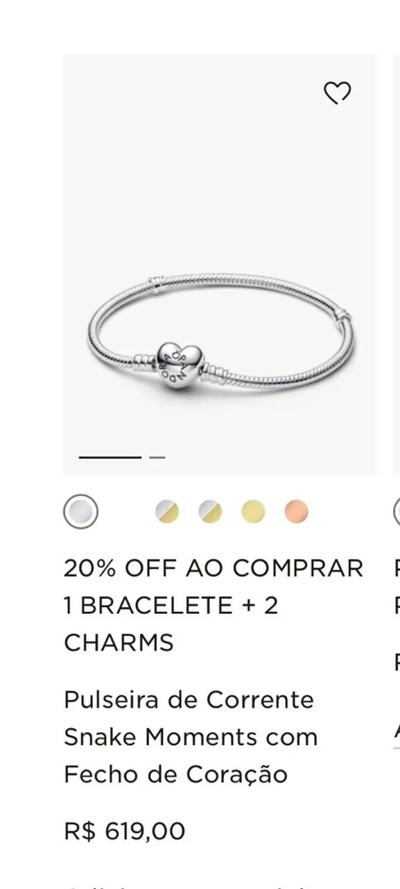 Pulseira Pandora  