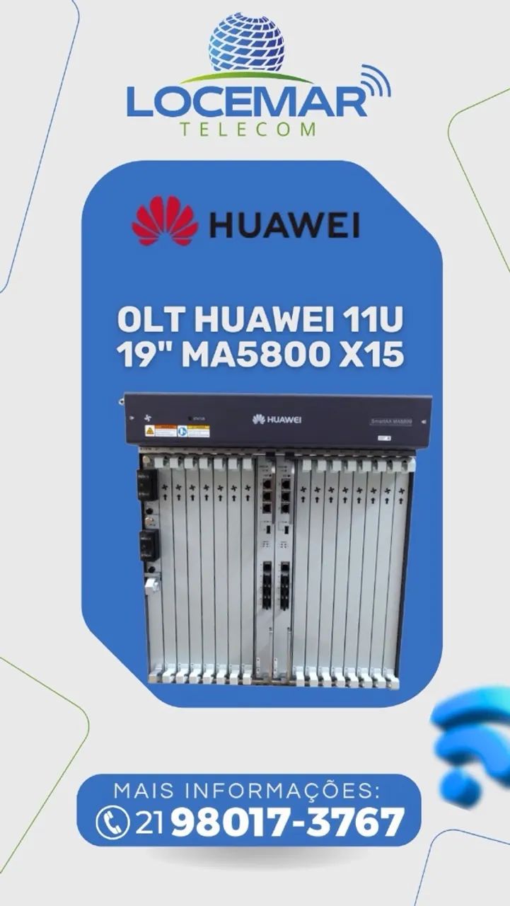Olt chassi Huawei x15