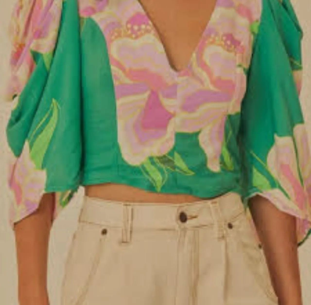 Cropped estampado farm.  - Foto 4
