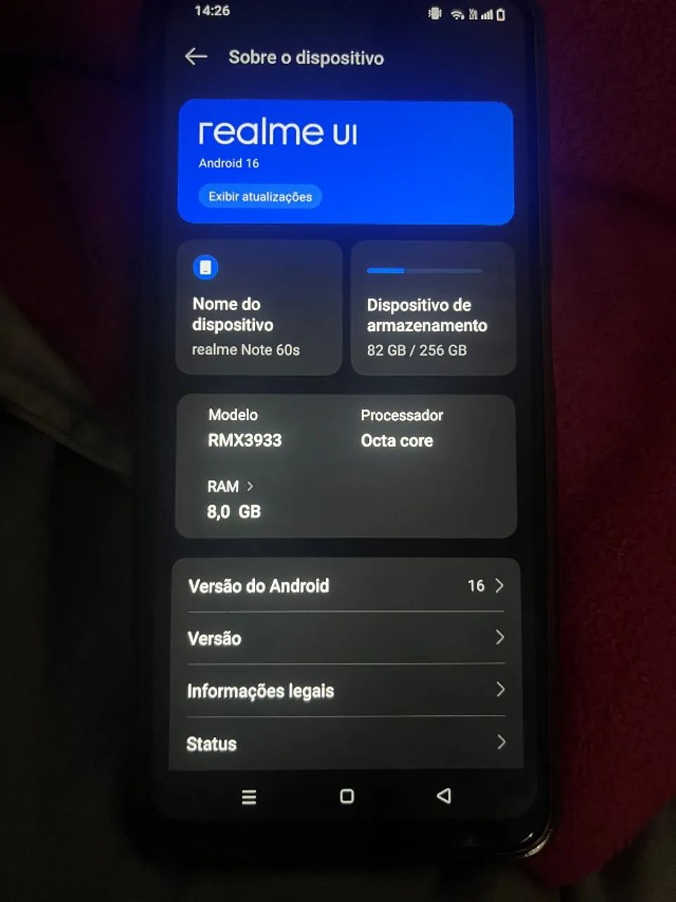 Celular novo 