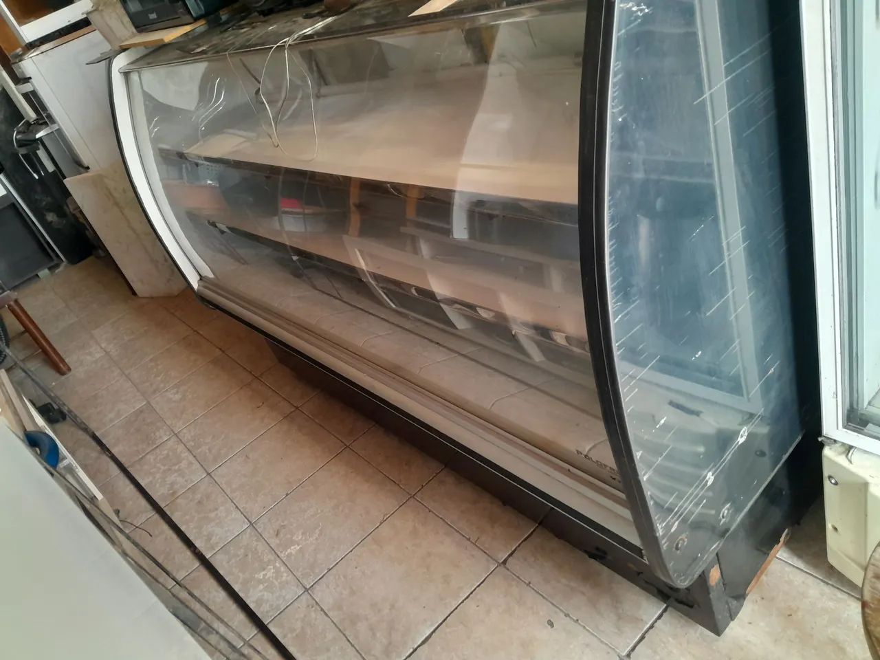 Balcão vidro curvado 1,80 cnt - Foto 4