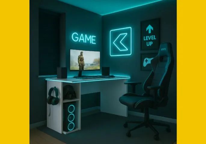Mesa Gamer Nova - Foto 2