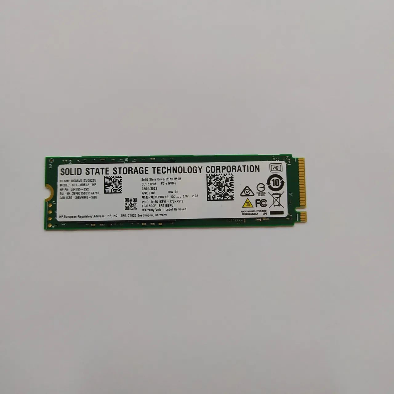 SSD M.2 de 512 GB