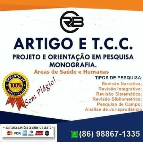 TCC artigos e projetos, orientação
