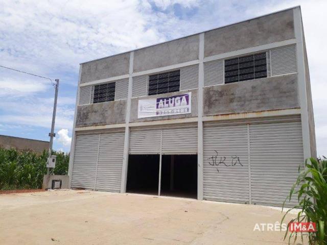Galpão para alugar, 0 m² por r$ 4.500,00/mês - residencial center ville - goiânia/go