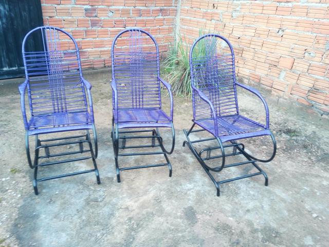 Reforma de cadeiras de balanco e venda