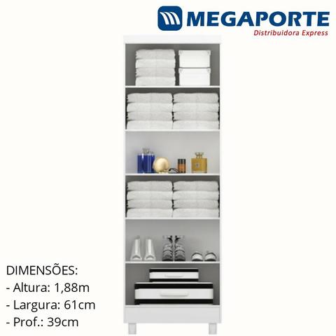 Armário Multiuso com Chave e Pezinhos (Produto Novo) Entrega Grátis - Foto 3