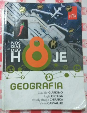 Livro Geografia nos dias de hoje hoje - 8 ano - Editora Leya