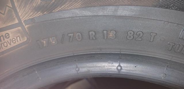 Vendo 2 pneus 175/70/13 - Semperit - Foto 3