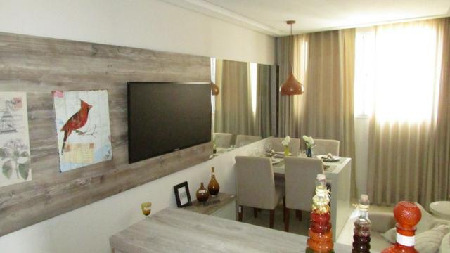 Apartamento 2/4 entrada parcelada em 72 x - 1 ano gratis de condominio - Pronto para Morar - Foto 6