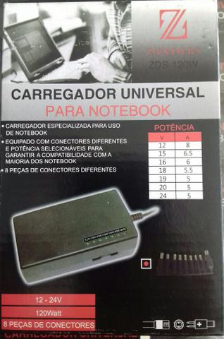 Caregador notebook universal