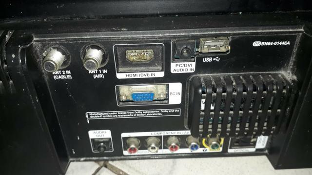 Tv samsung 32 polegadas com defeito tela ta perfeita - Foto 4