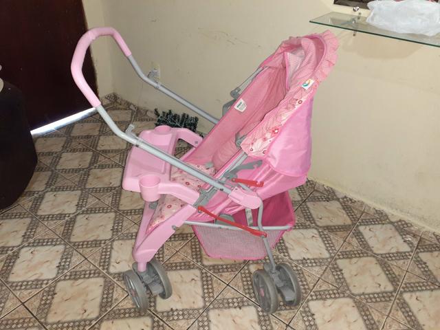 ?carrinho de bebê tutti baby rosa !!!?