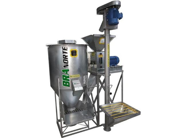 Mini Fábrica de Ração Compacta JR