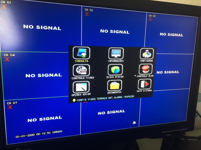 Vendo Dvr 8 canais com 4 câmeras - Foto 3