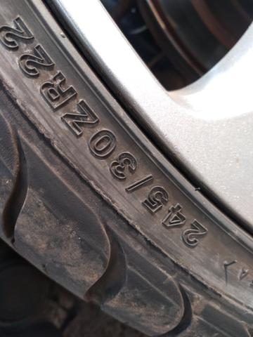 Jogo de rodas aro 22 Azera, Sonata, Fusion, Evoque, Civic, 5x114 - Foto 5