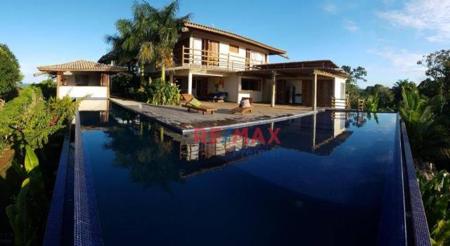 Casa com 7 dormitórios à venda por r$ 2.000.000 - villas de são josé - itacaré/ba