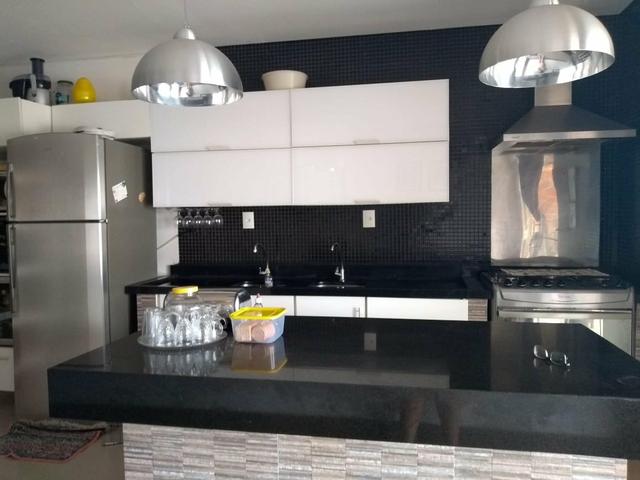 Casa nova condomínio lote 960m2 3 quartos hidro piscina grande closet porcelanato barata - Foto 8