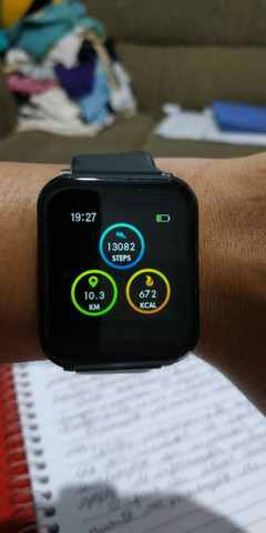 BlitzWolf BW-HL1 1.3 'IPS 8 Modo Esportivo Multi-idioma Pressão Arterial<br>