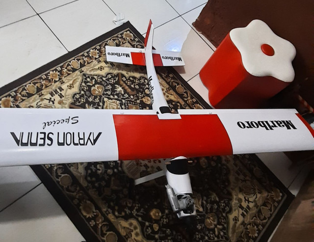 Aeromodelo muleke kit sem radio e reptor