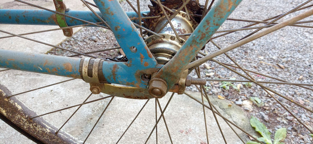 Bicicleta Antiga Anos 60 Decoração Ambientes - Foto 4