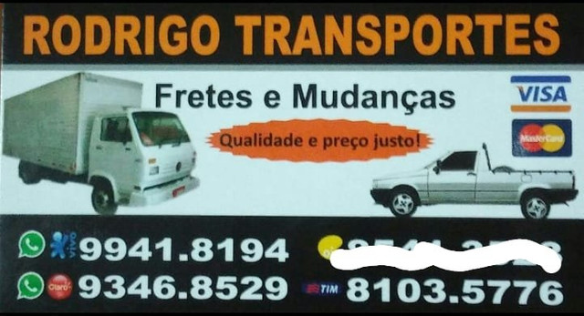 Fretes Rodrigo RS transportes