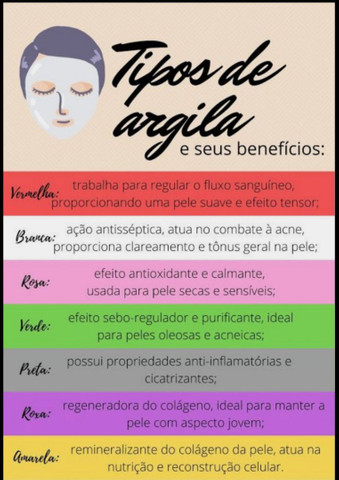 Argilas naturais para máscara facial. - Foto 6