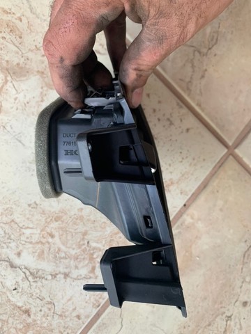 difusor ar/painel honda civic 2012/2016 opriginal - Foto 5