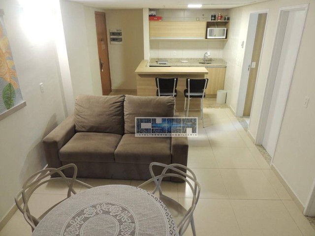 FLAT Mobiliado de 2 dormitórios a Beira Mar em Santos - Foto 4