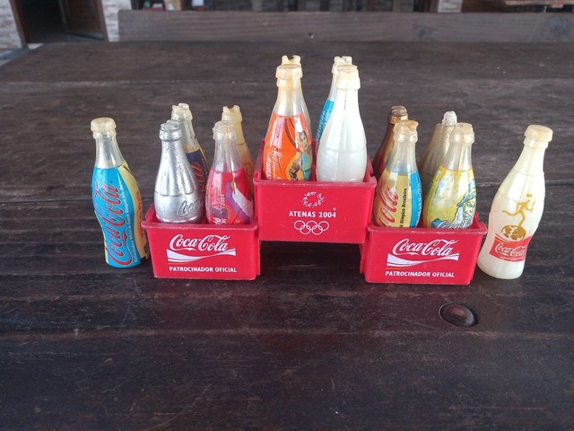 Miniatura garrafa coca cola 