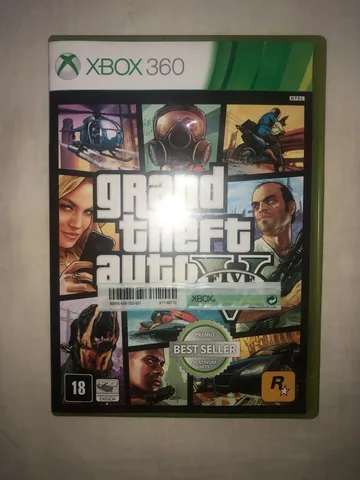 GRAND THEFT AUTO V ( GTA V ) Xbox 360 (Mídia Digital – Games Matrix