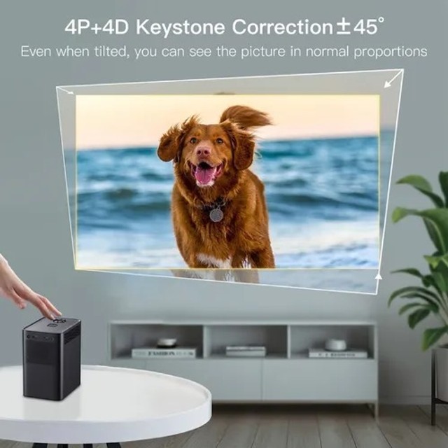 Projetor Portátil Hongtop S30Max Android 10 Wi-fi Bluetooth - Foto 5